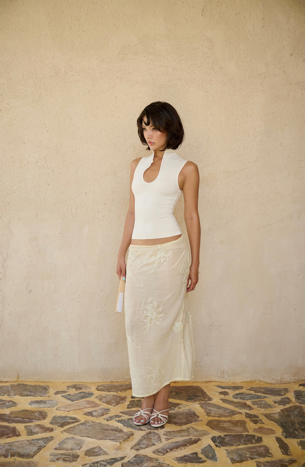 SWEET MIDI SKIRT