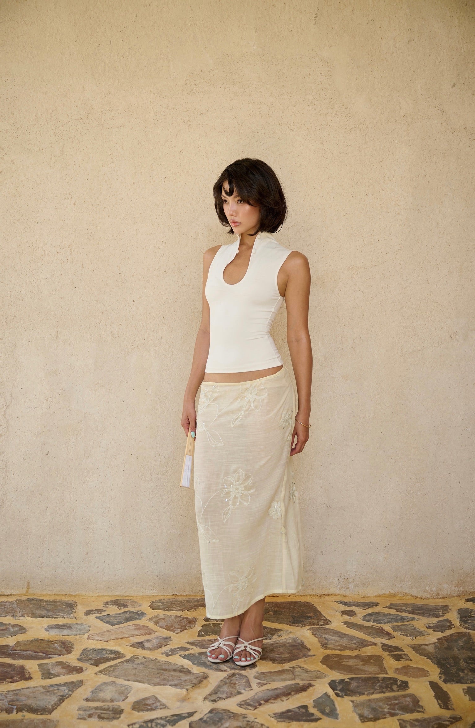 SWEET MIDI SKIRT